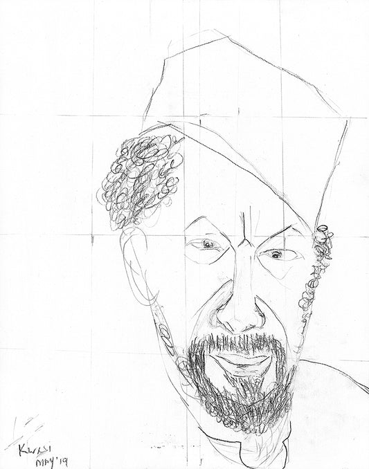 *** 1ST LIMITED-EDITION PRINT RELEASE: Painter/Poet/Activist TJ Reddy (1945-2019) ***