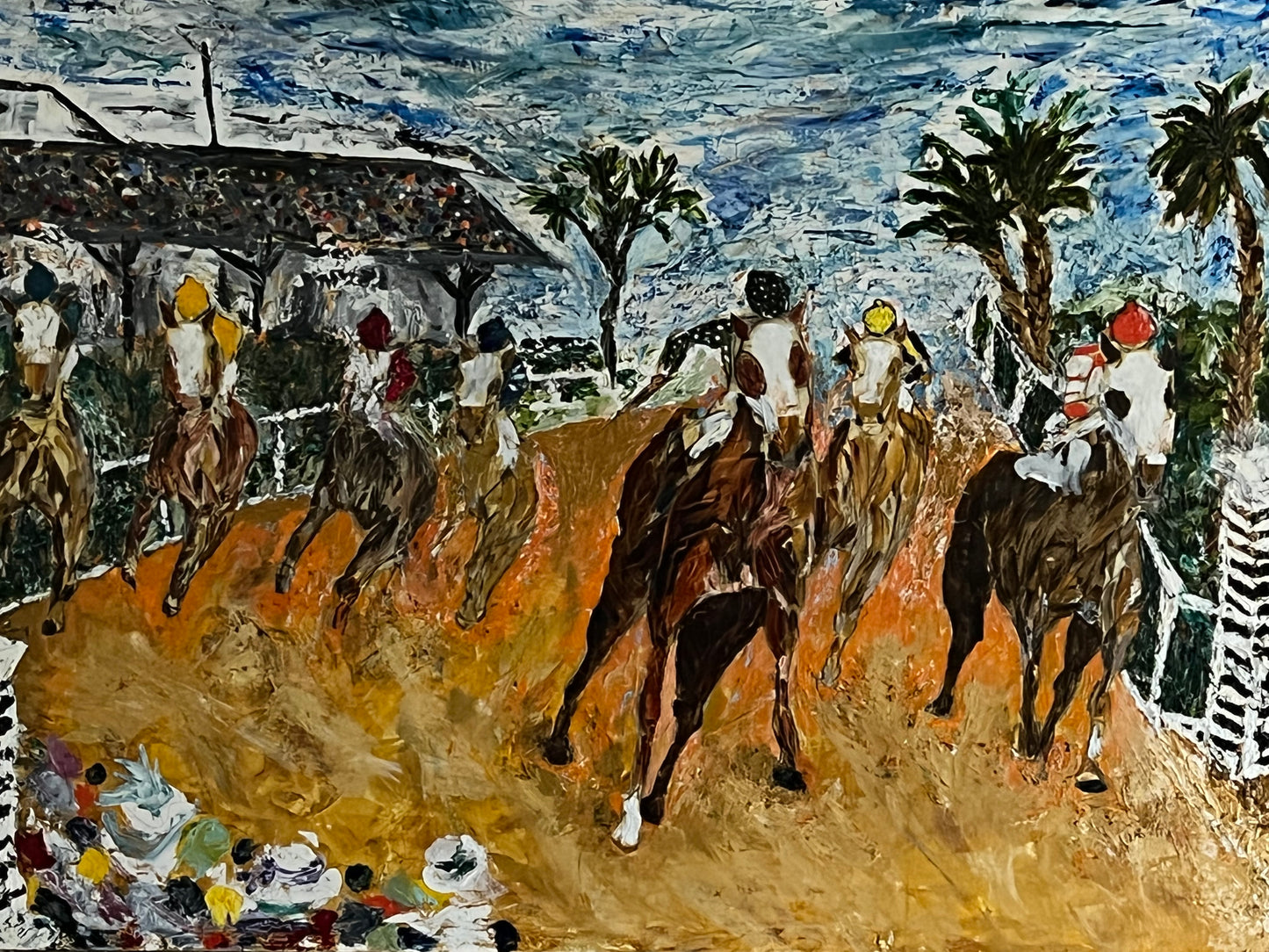 The Homestretch. 40x60